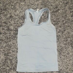 Athleta Light Blue Women's Momentum Seamless Tank Top